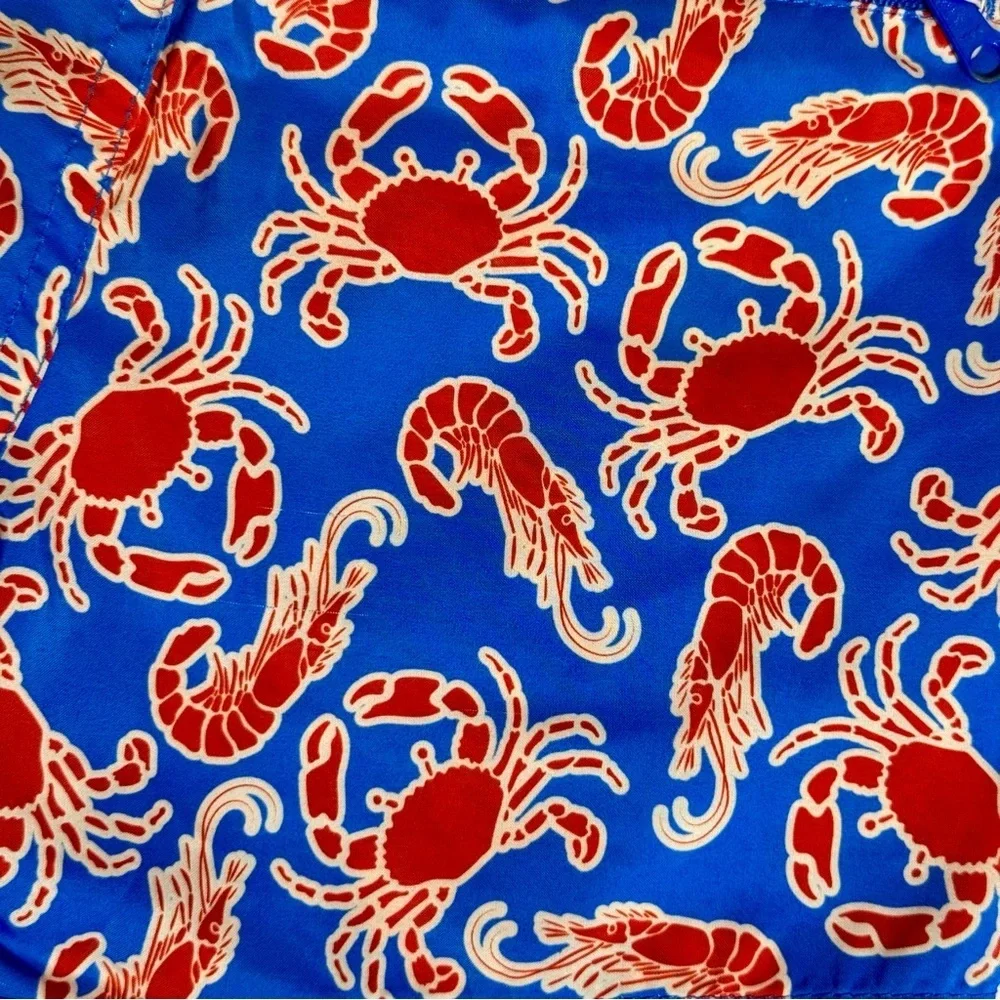 Vilebrequin Swim Trunks Boys 4 4T Crab ‘N’ Shrimp Bathing Suit Summer Beach Pool